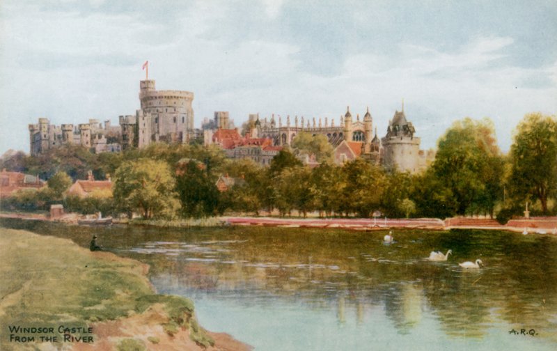 Windsorský zámek od Alfred Robert Quinton