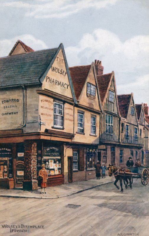Wolseyho rodiště, Ipswich od Alfred Robert Quinton