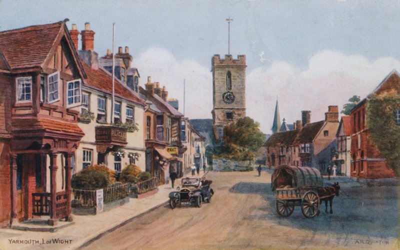 Yarmouth, já z Wight od Alfred Robert Quinton