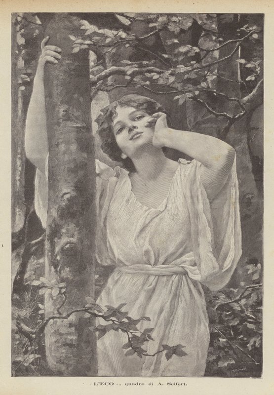The Echo, obraz od A Seiferta (litho) od Alfred Seifert