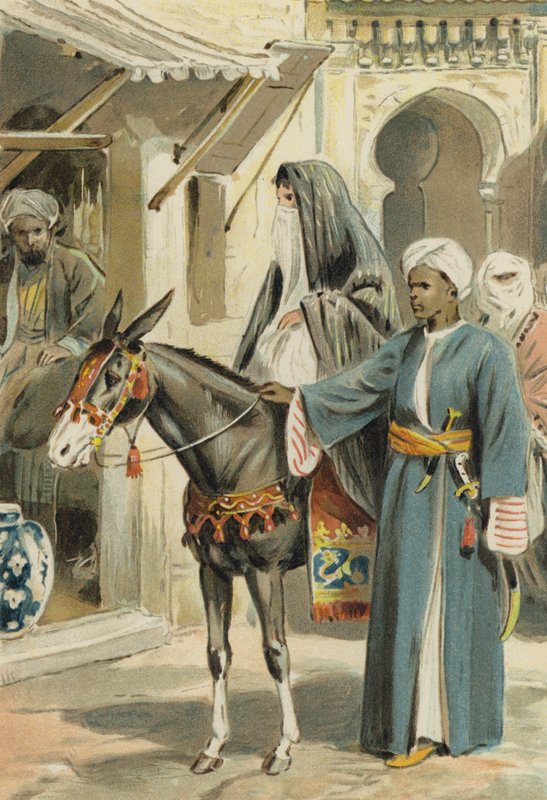 Arabské noci: Historie Aboulhassan a Schemselnihar od Alfred W. Cooper