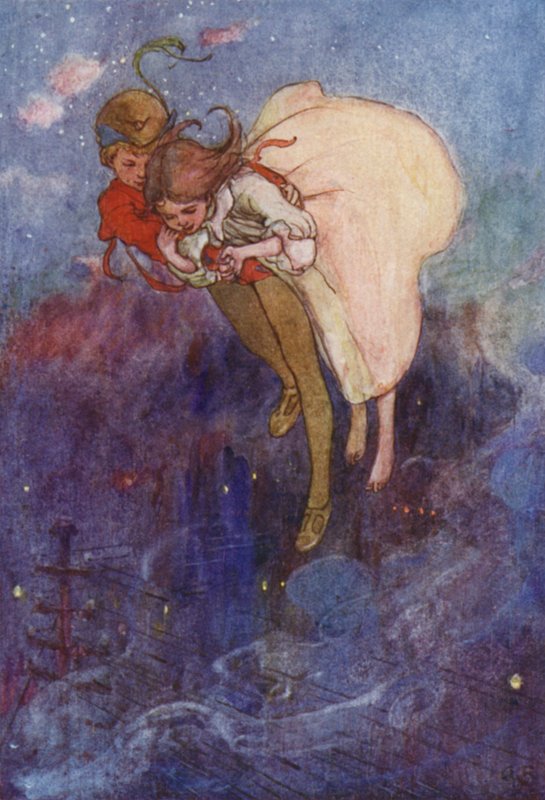 Pryč se vznášeli (barva lito) od Alice Bolingbroke (after) Woodward