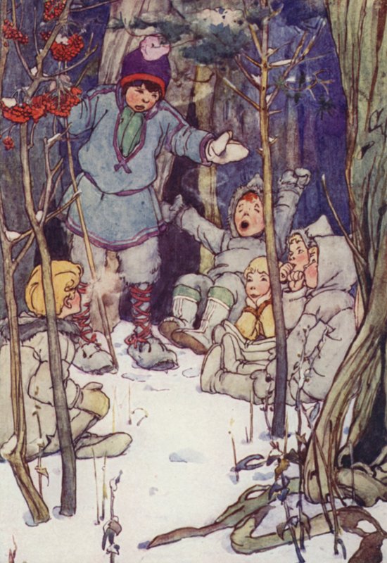 Bylo jich šest (barevné lito) od Alice Bolingbroke (after) Woodward