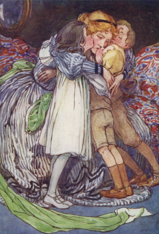 Ty drahé tváře přitisknuté k jejím (barva lito) od Alice Bolingbroke (after) Woodward