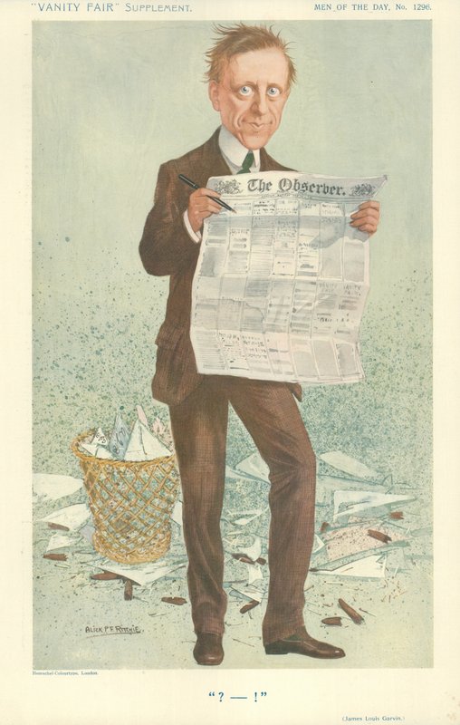 James Louis Garvin od Alick P. F. Ritchie