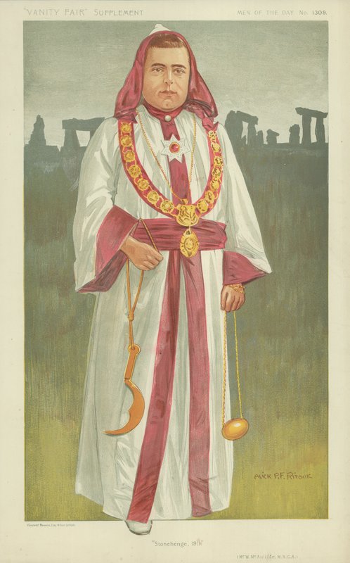 Pan William McAuliffe od Alick P. F. Ritchie