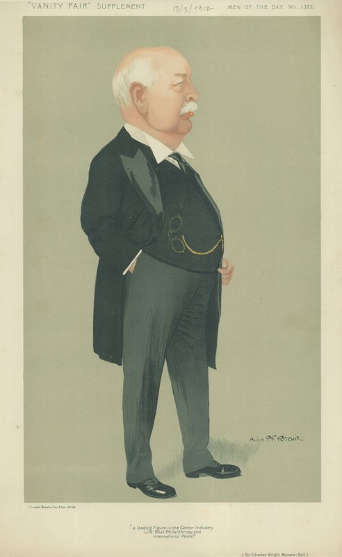 Sir Charles W Macara od Alick P. F. Ritchie