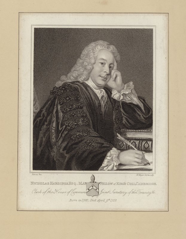 Nicholas Hardinge od Allan Ramsay