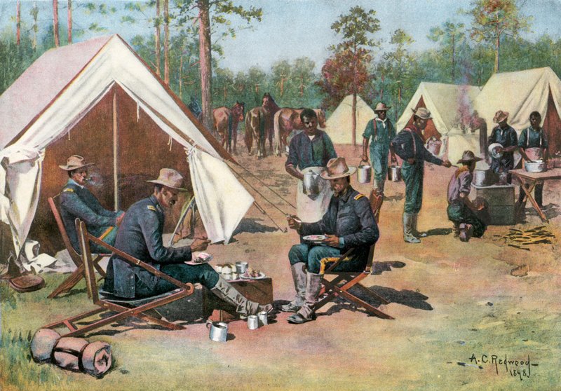 Pease on a Trencher – Officers