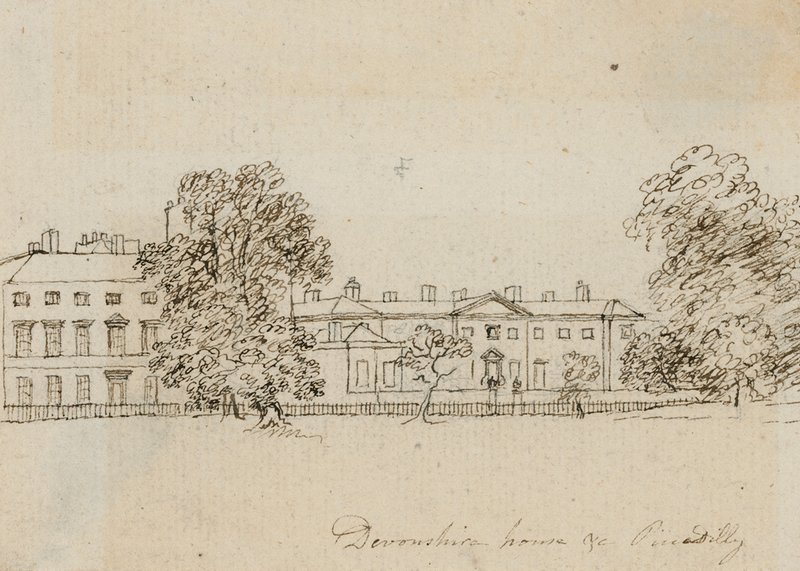 Devonshire House, Piccadilly, Londýn od Alois Schonn