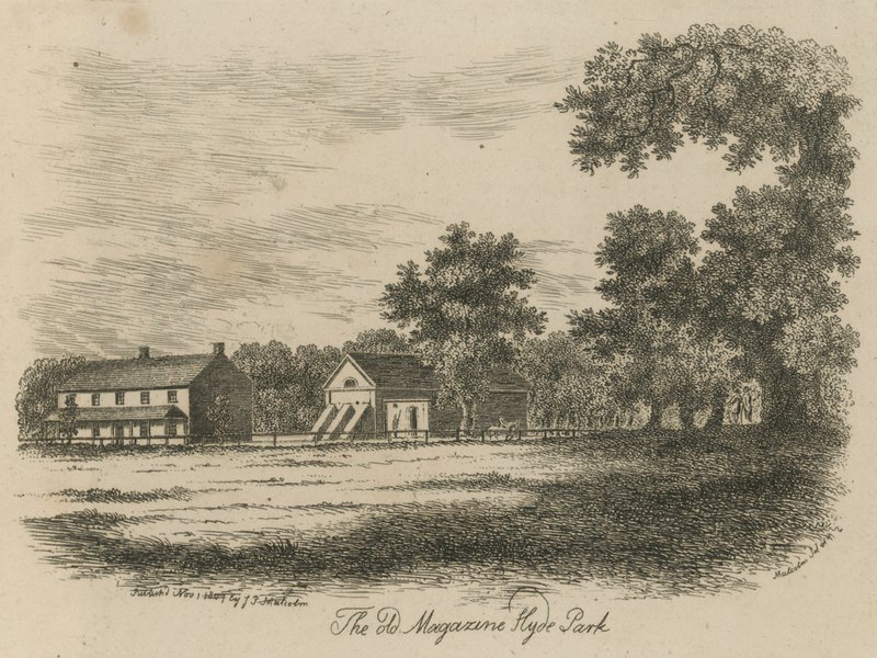 Starý časopis, Hyde Park, Londýn od Alois Schonn