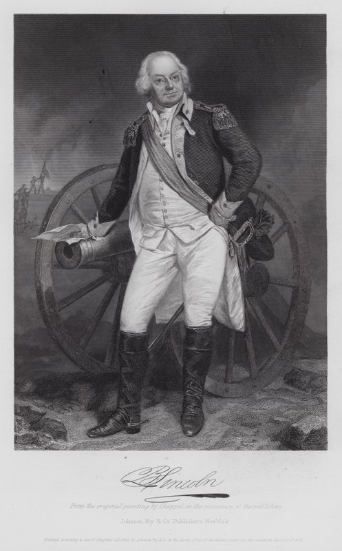 Benjamin Lincoln (rytina) od Alonzo (after) Chappel