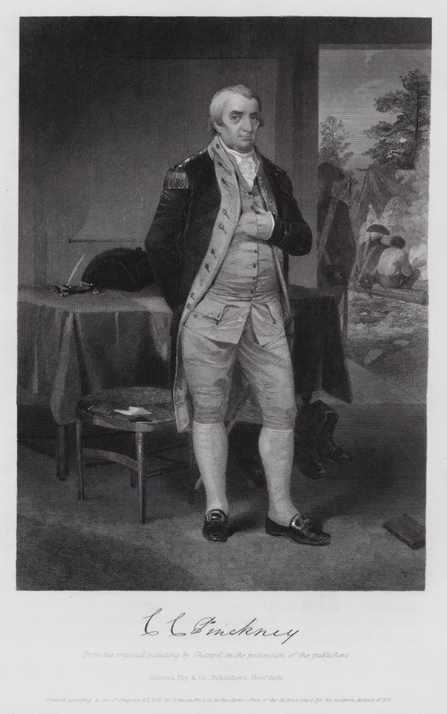 Charles Cotesworth Pinckney (rytina) od Alonzo (after) Chappel