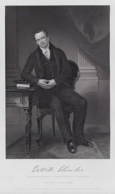 De Witt Clinton (rytina) od Alonzo (after) Chappel