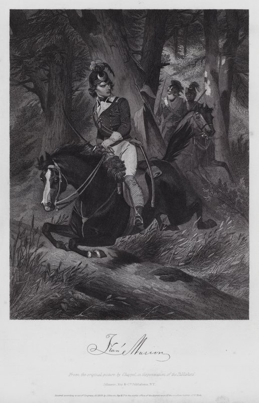 Francis Marion (rytina) od Alonzo (after) Chappel
