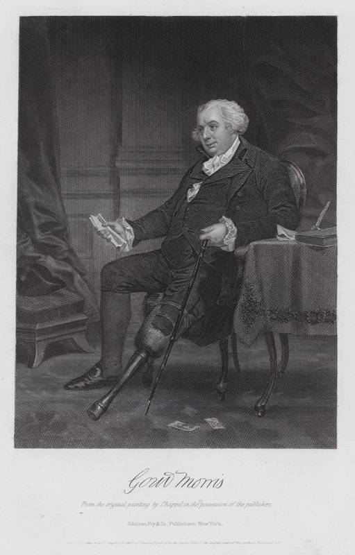 Gouverneur Morris (rytina) od Alonzo (after) Chappel