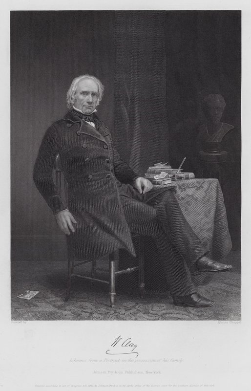 Henry Clay (rytina) od Alonzo (after) Chappel
