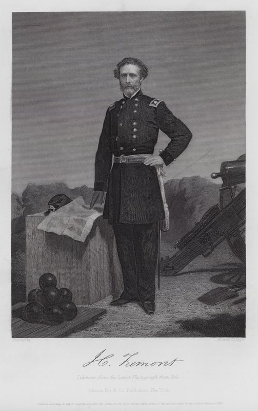 John Charles Fremont (rytina) od Alonzo (after) Chappel