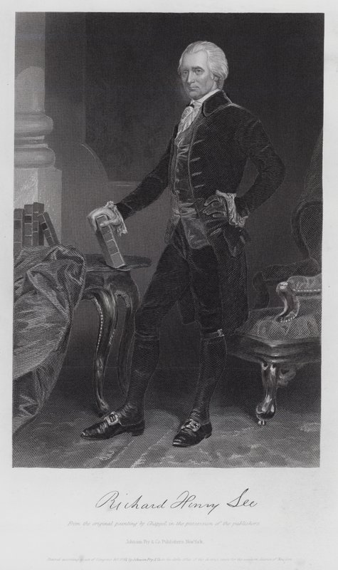 Richard Henry Lee (rytina) od Alonzo (after) Chappel