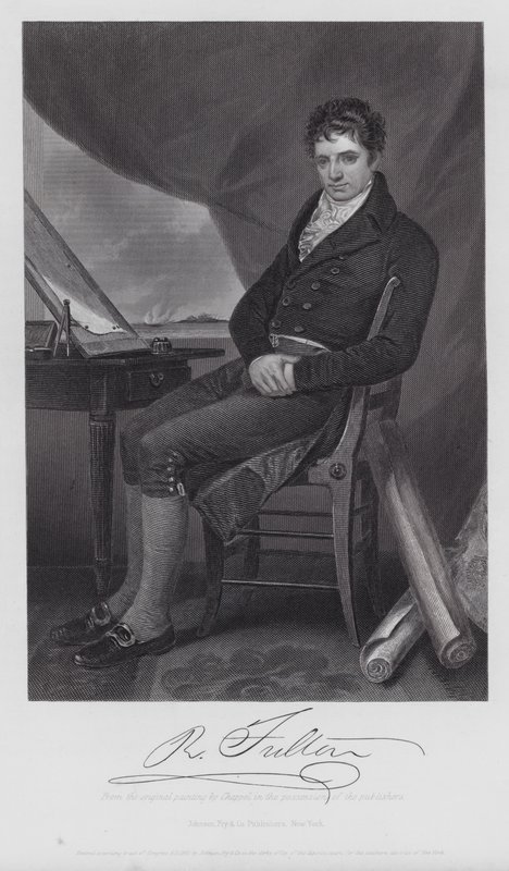 Robert Fulton (rytina) od Alonzo (after) Chappel