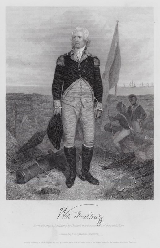 William Moultrie (rytina) od Alonzo (after) Chappel