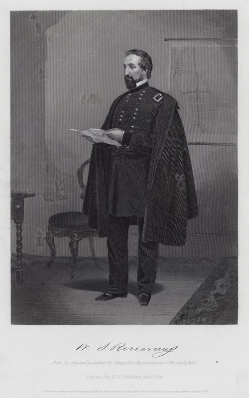 William Stark Rosecrans (rytina) od Alonzo (after) Chappel