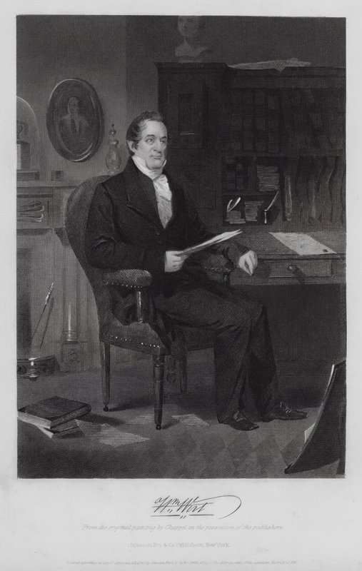 William Wirt (rytina) od Alonzo (after) Chappel