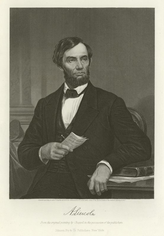 Abraham Lincoln od Alonzo Chappel