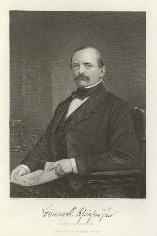 hrabě von Bismarck od Alonzo Chappel