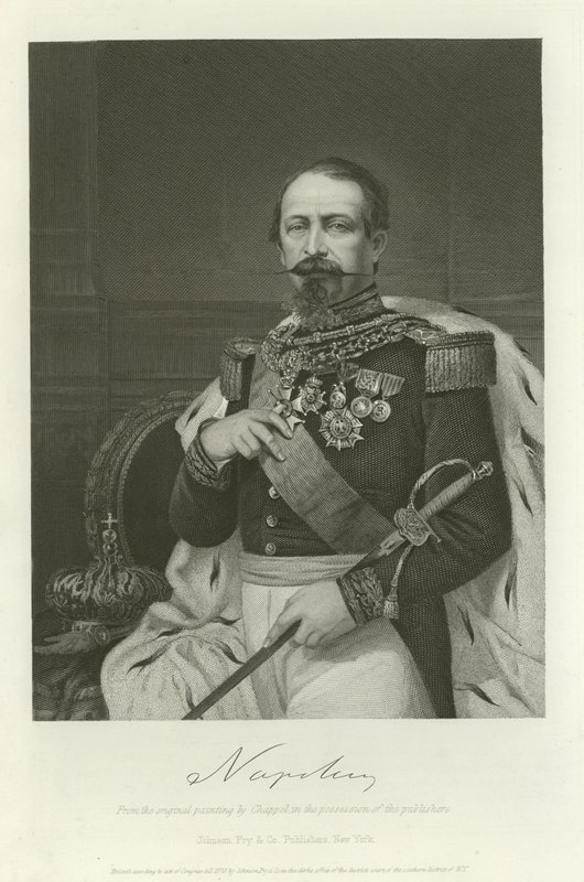 Napoleon III od Alonzo Chappel