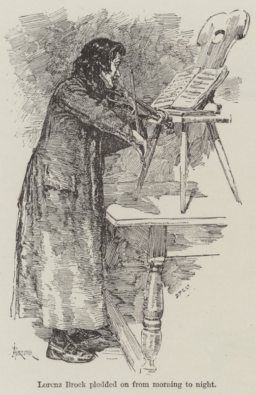 Housle s jednou melodií, R E Francillon od Amedee Forestier