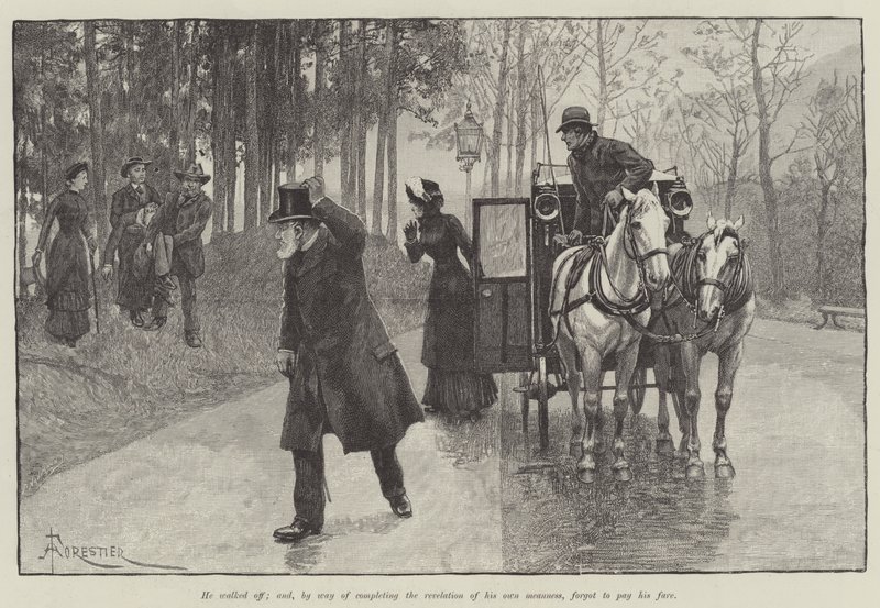 Slepá láska, Wilkie Collins od Amedee Forestier
