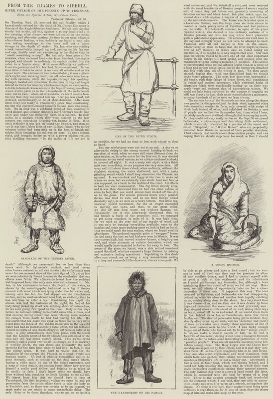 Z Temže na Sibiř, plavba po řece Fénix až do Jenisejska od Amedee Forestier