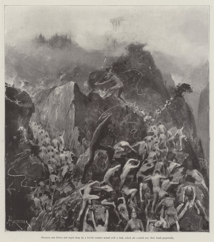 Krátká cesta, Walter Besant od Amedee Forestier