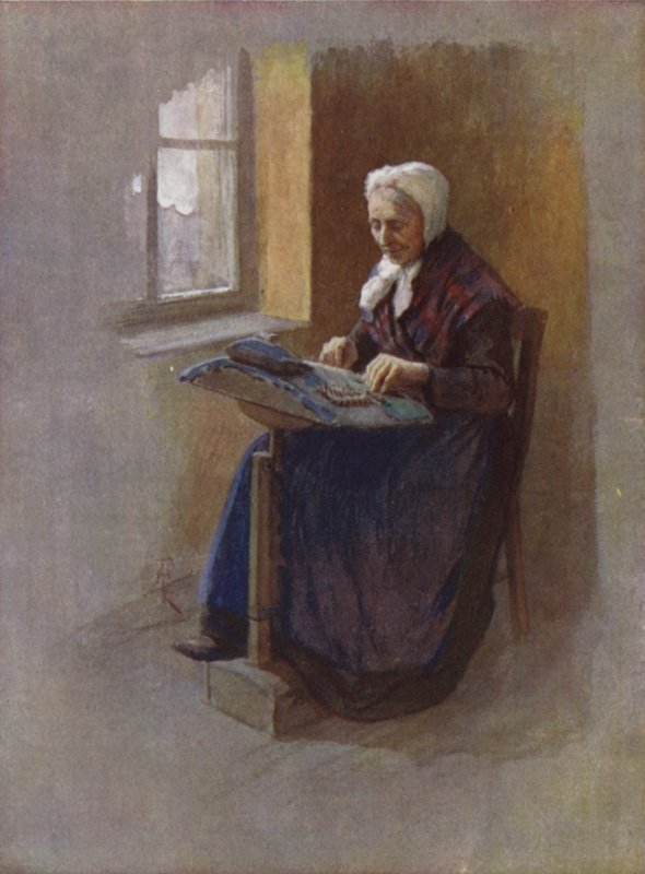 Starý krajkář, Gent od after Amedee Forestier