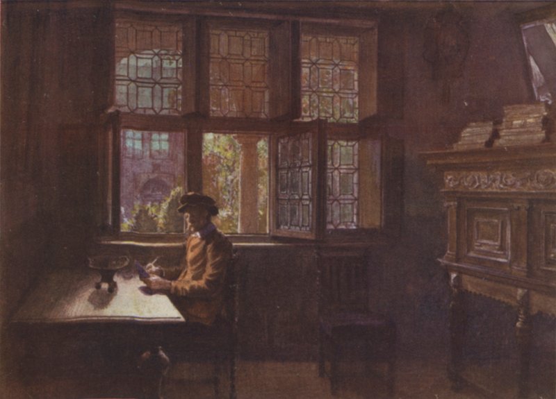 Musee Plantin-Moretus (The Arriere Boutique), Antverpy od after Amedee Forestier
