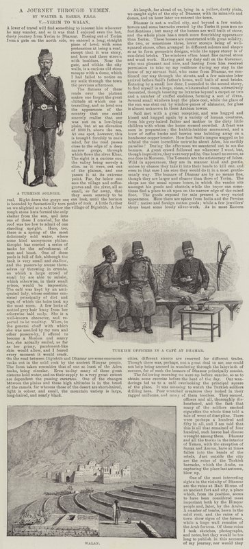 Cesta přes Jemen od Amedee Forestier