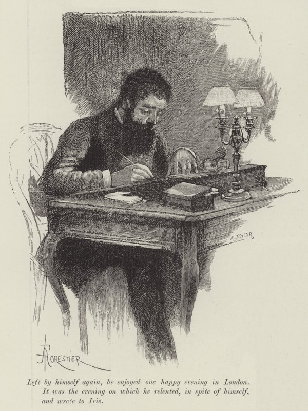 Slepá láska, Wilkie Collins od Amedee Forestier