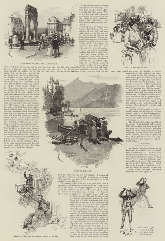 The Tramp Abroad Again, Mark Twain od Amedee Forestier
