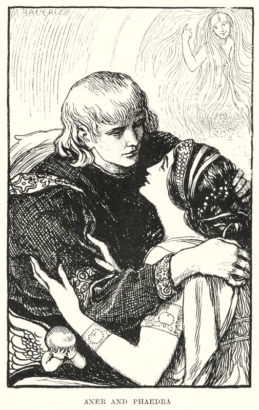 Aner a Fedra (rytina) od Amelia M. (attr.to) Bowerley or Bauerle