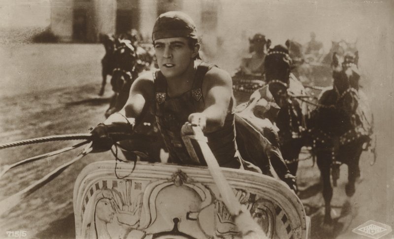 Ramon Novarro ve filmu Ben Hur (1925) od American Photographer