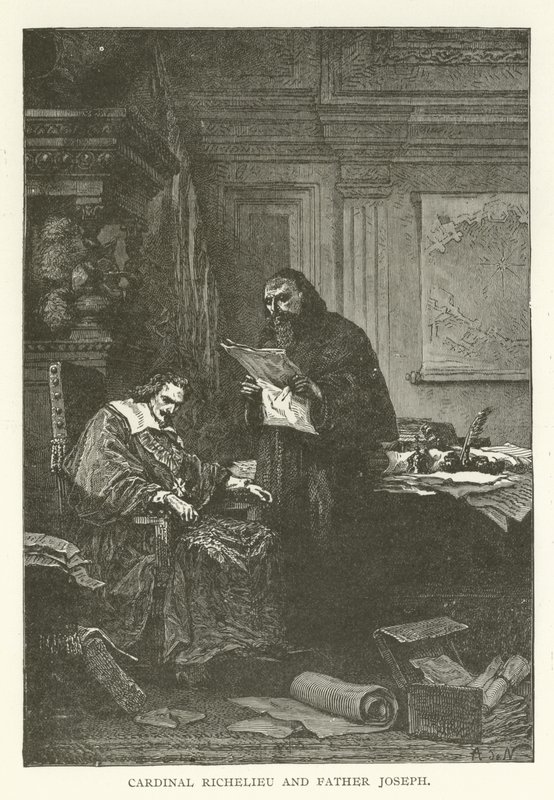 Kardinál Richelieu a otec Joseph od American School