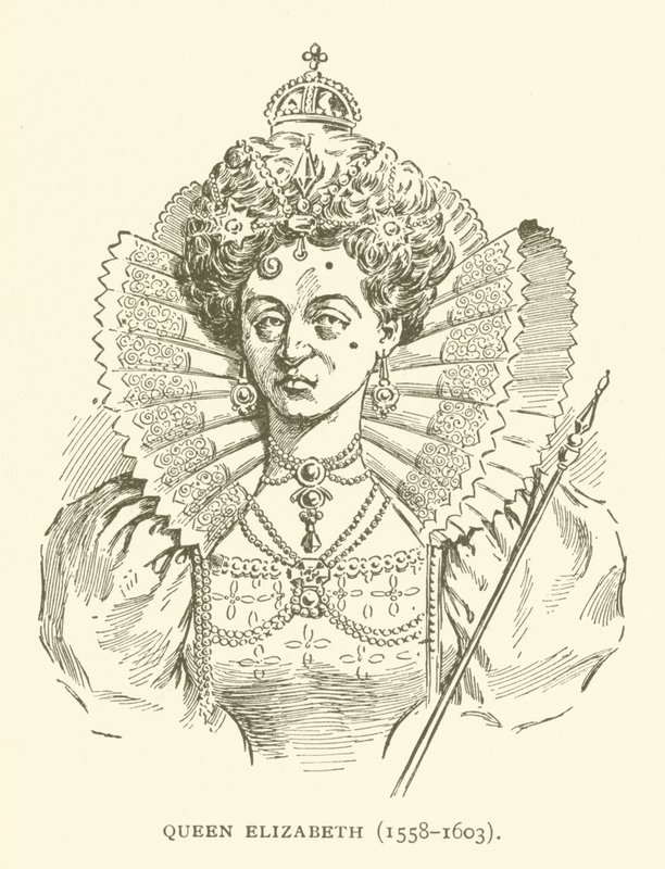 Královna Alžběta (1558-1603) od American School