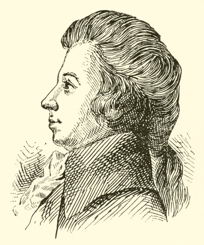 Wolfgang Amadeus Mozart, 1756-1791 od American School
