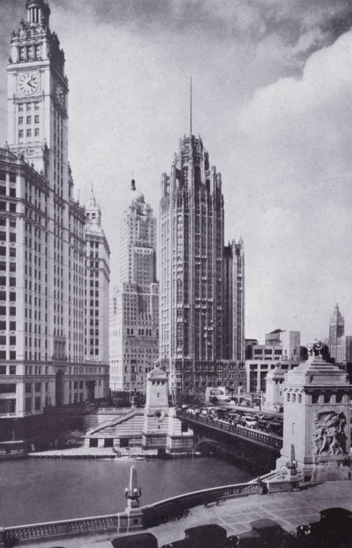 Chicago: Boulevard Link Bridge, Looking North (č/b foto) od American Photographer (after)