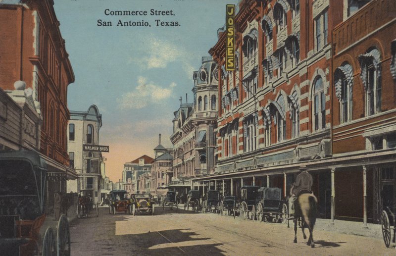 Commerce Street v San Antoniu, Texas, USA (barevné fotografie) od American Photographer (after)