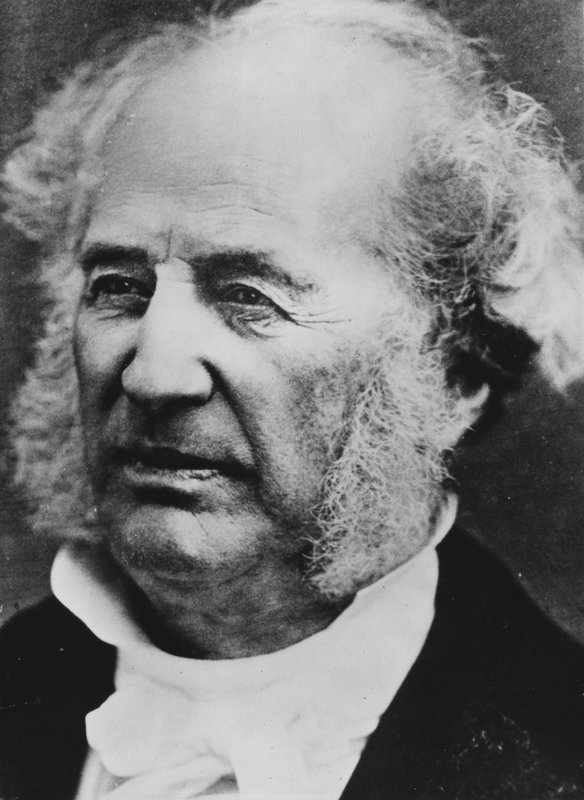 Cornelius Vanderbilt, portrét (č/b foto) od American Photographer (after)