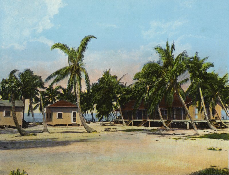 Chaty v Long Key Fishing Camp (foto) od American Photographer (after)