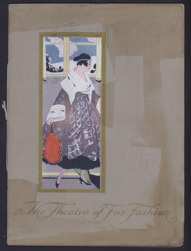 Obálka The Theatre of Fur Fashion, c.1914. (černobílá fotografie) od American Photographer (after)