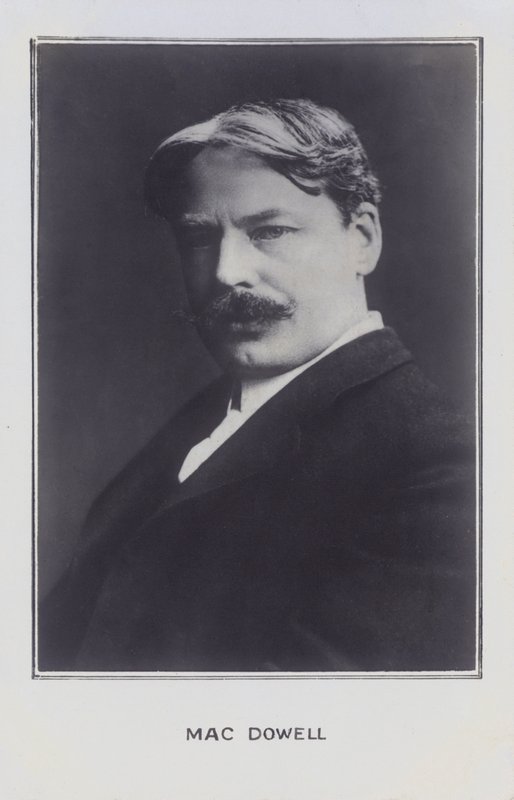 Edward MacDowell , americký skladatel (b/w foto) od American Photographer (after)